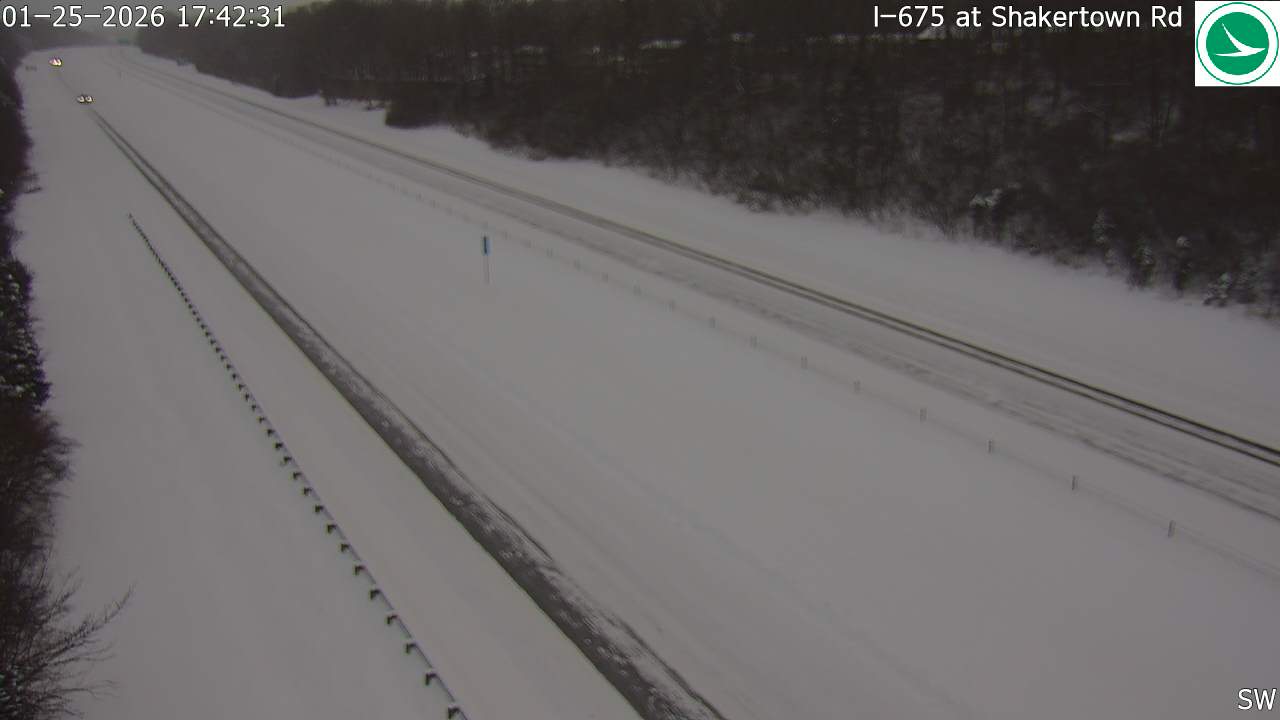 I-675 at Shakertown Rd