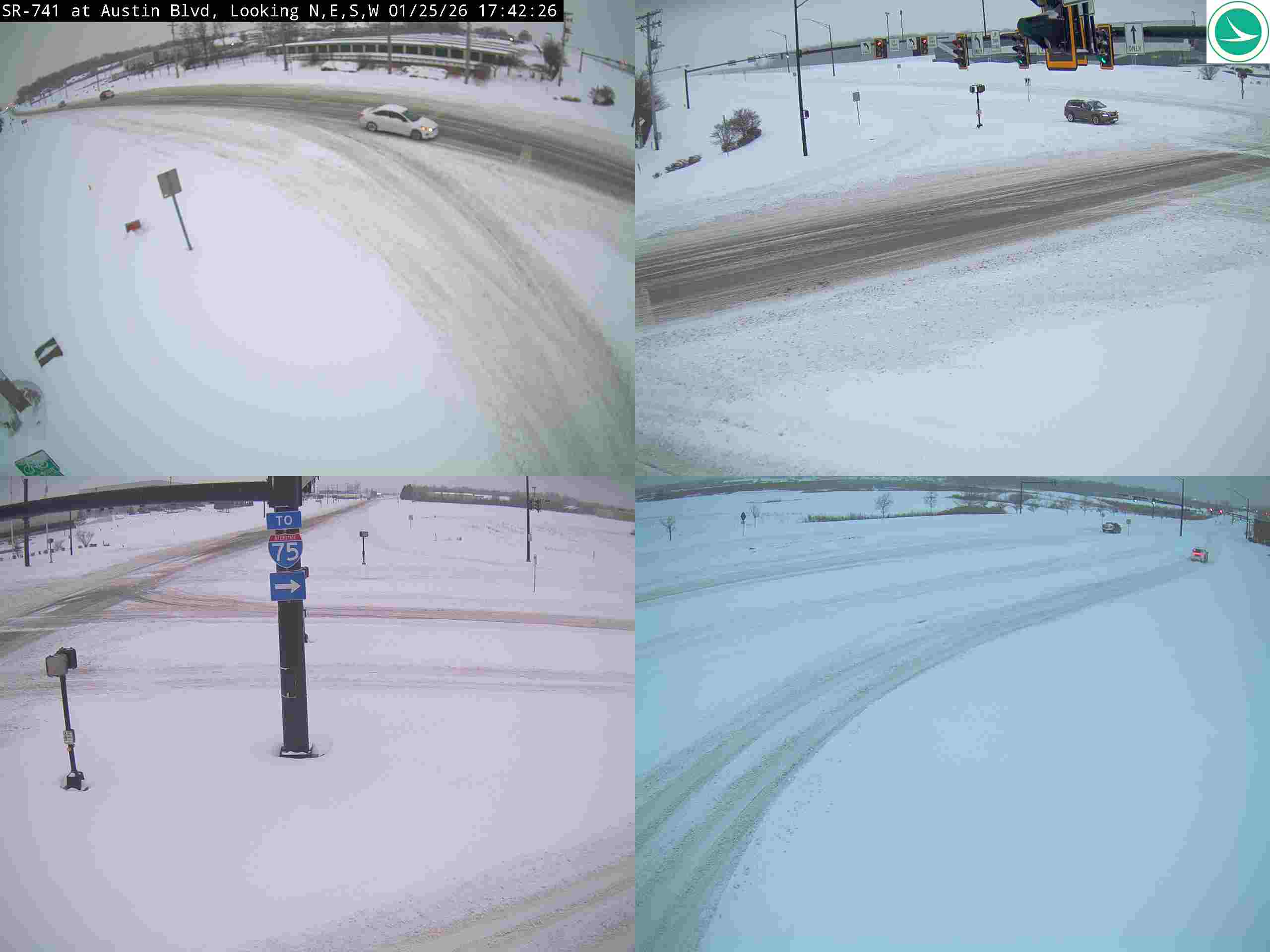 SR-741 at Austin Blvd