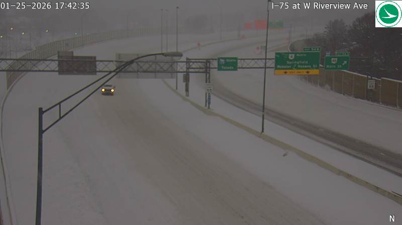 I-75 at W Riverview Ave